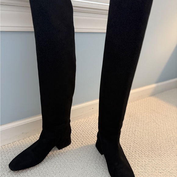Emerson Fry black suede over the knee boots size 8 - Picture 5 of 7